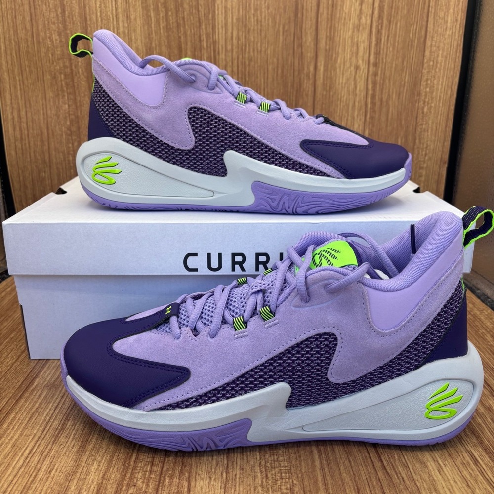 Under Armour Curry 3Z7 Basketball Shoes Mens 11 Purple Violet 6000750-538 NEW